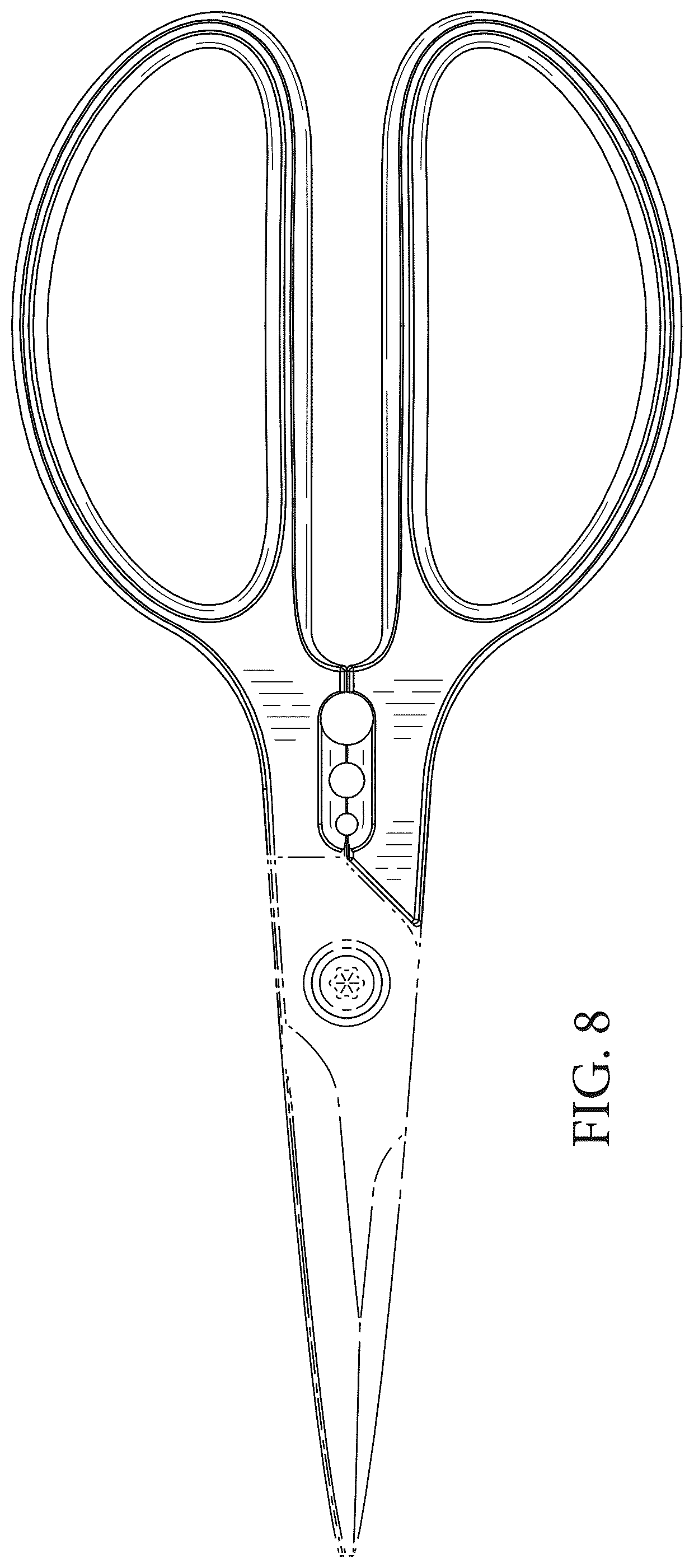 Patent USD1123543 Figure 8 – Plant snips