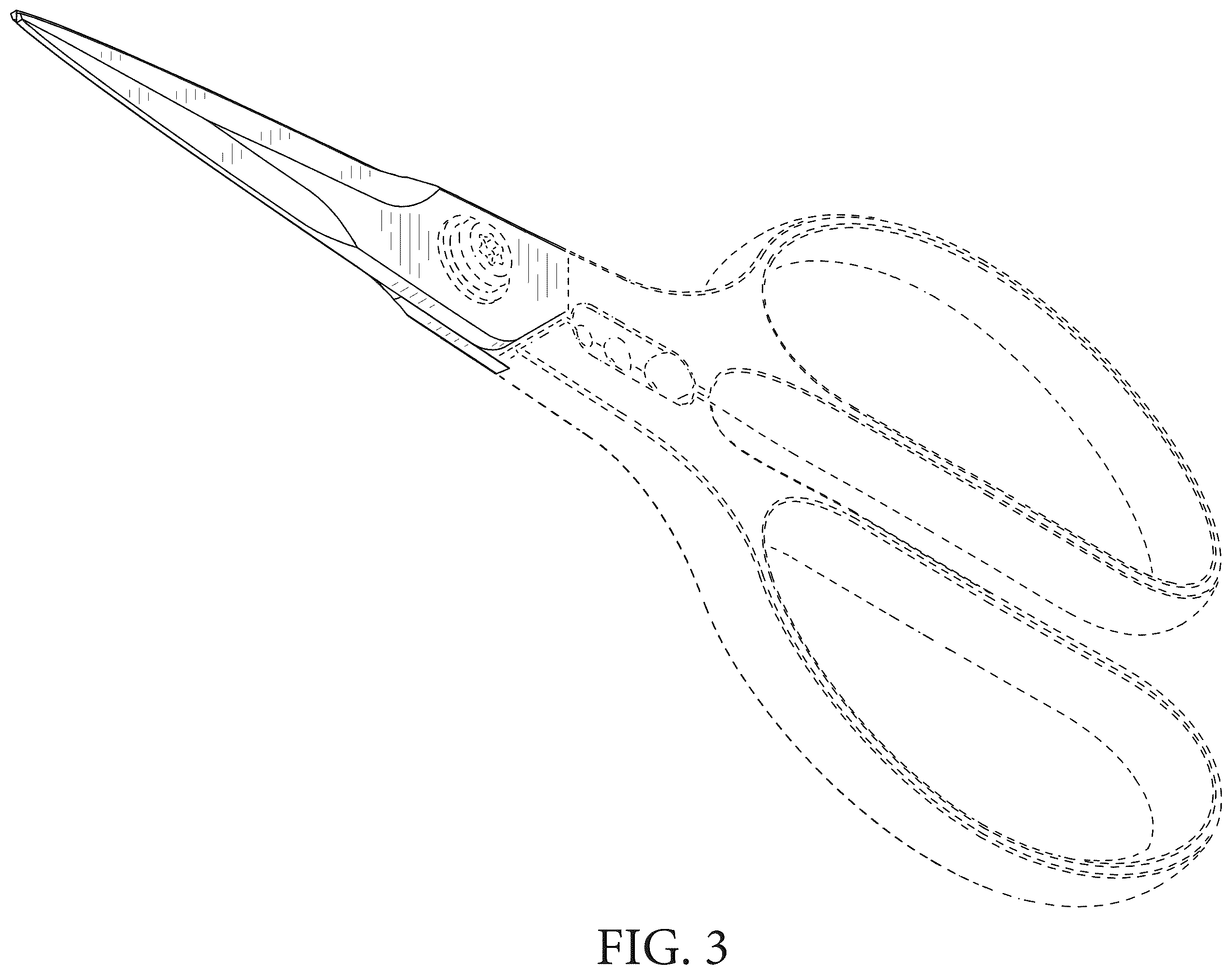 Patent USD1123544 Figure 3 – Plant snips