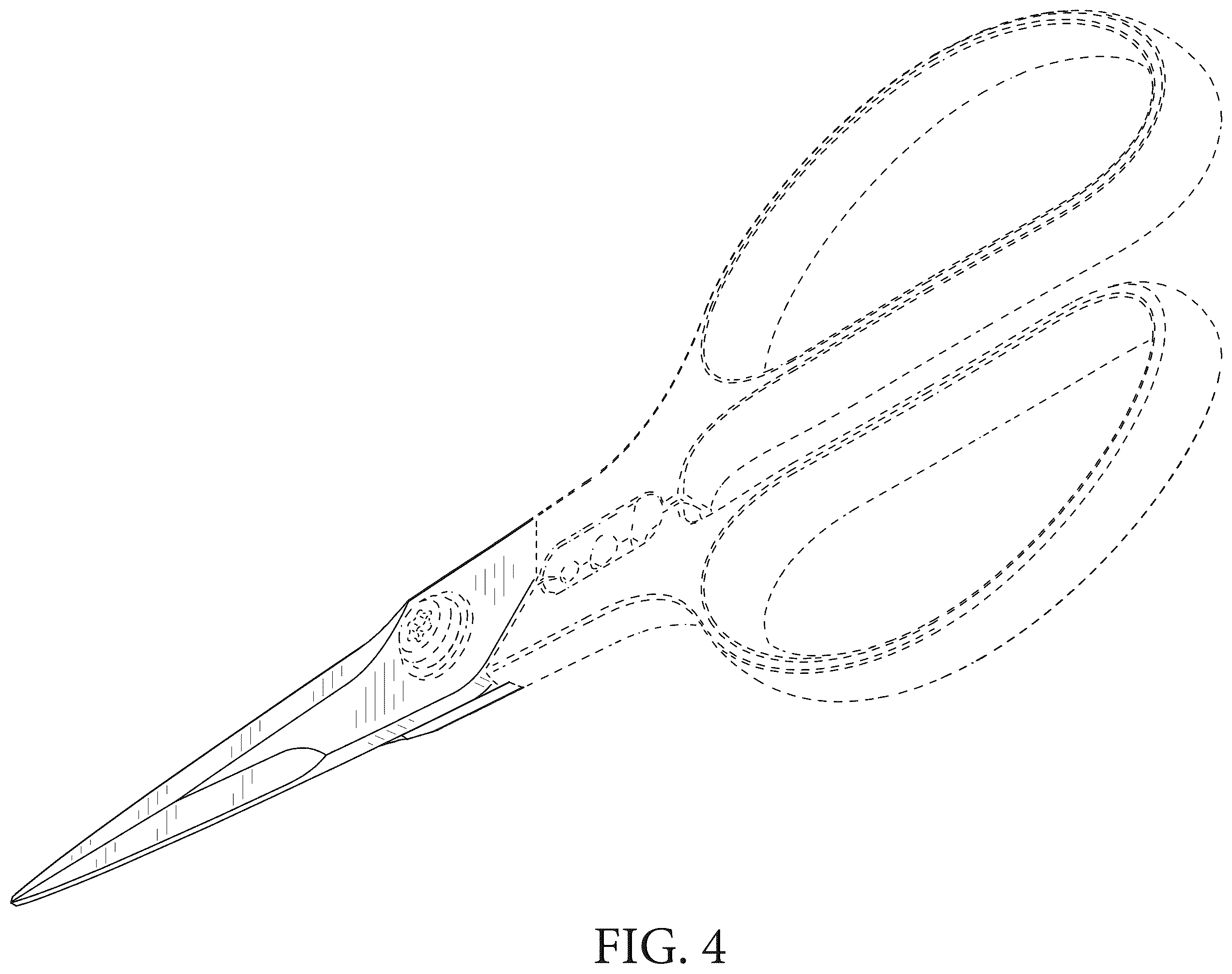 Patent USD1123544 Figure 4 – Plant snips