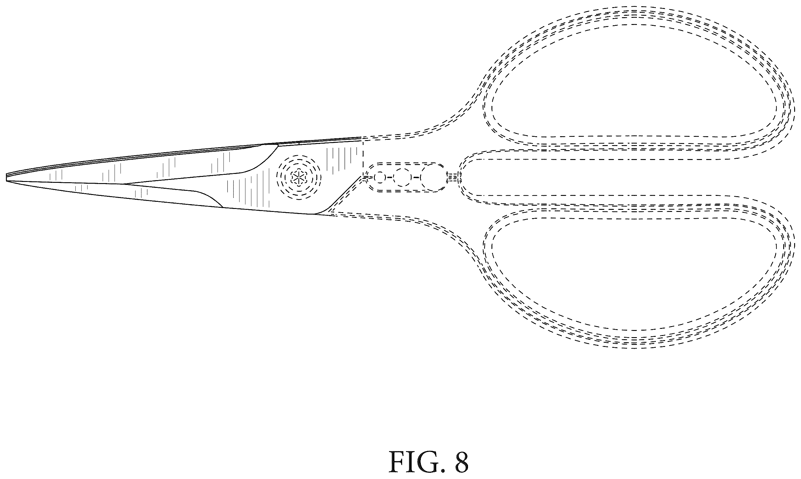 Patent USD1123544 Figure 8 – Plant snips