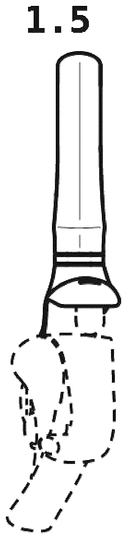 Patent USD1123551 Figure 5 – Scissors