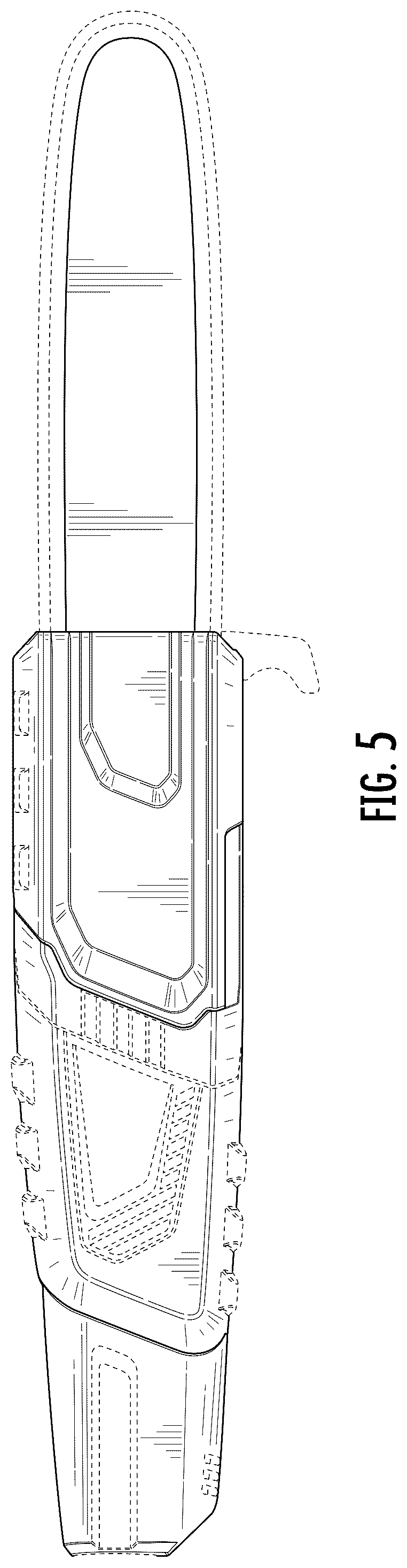 Patent USD1123552 Figure 4 – Chainsaw
