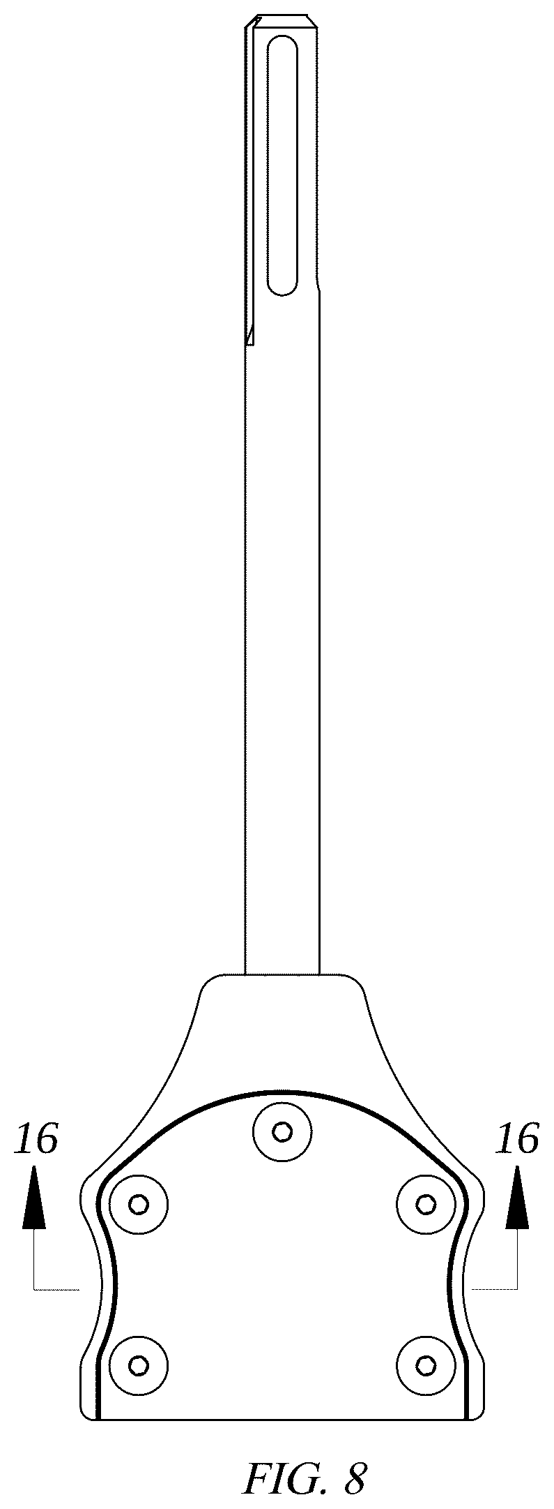 Patent USD1123553 Figure 8 – Stake driver bit and stake set