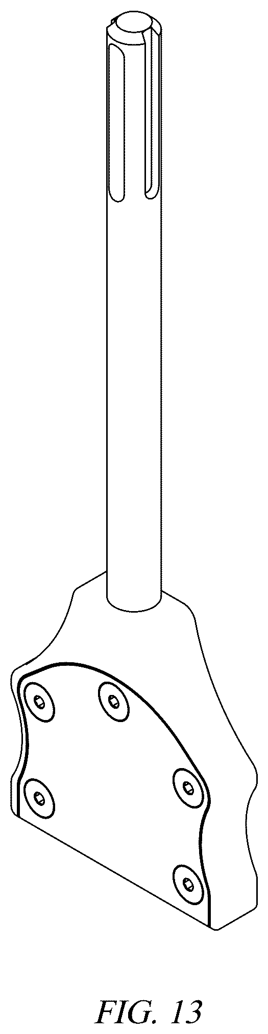 Patent USD1123553 Figure 13 – Stake driver bit and stake set