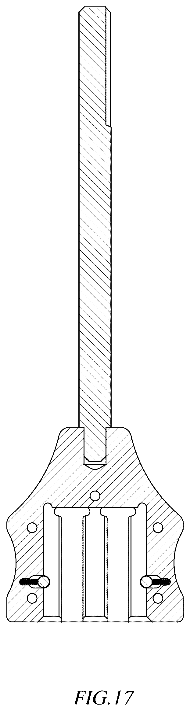 Patent USD1123553 Figure 17 – Stake driver bit and stake set