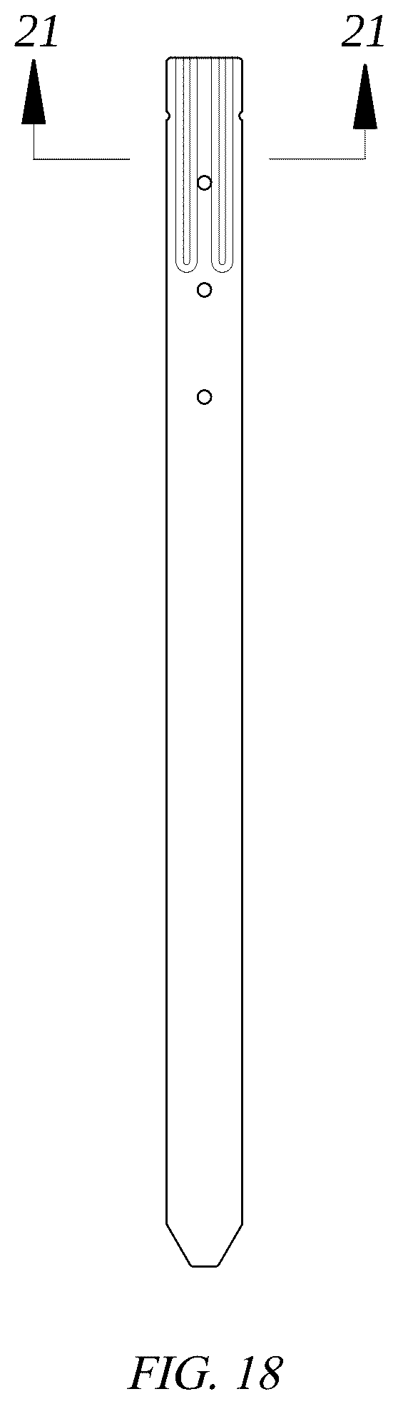 Patent USD1123553 Figure 18 – Stake driver bit and stake set