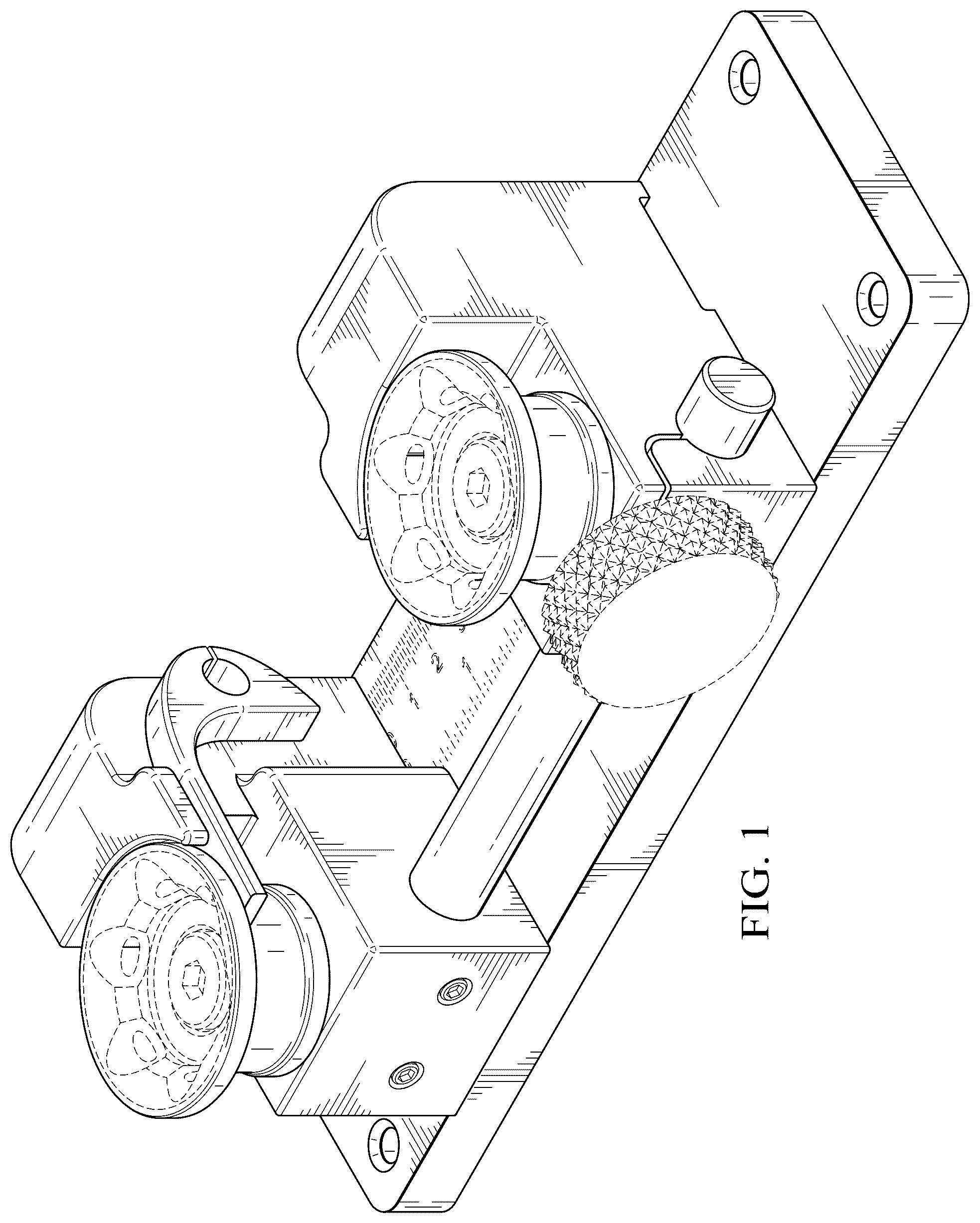 Patent USD1123555 — Edge beveler — Figure 1