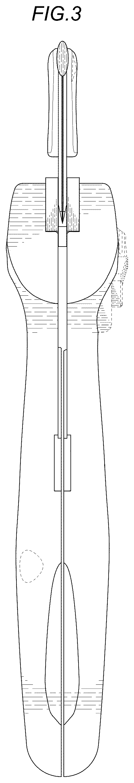 Patent USD1123556 Figure 3 – Sheath knife