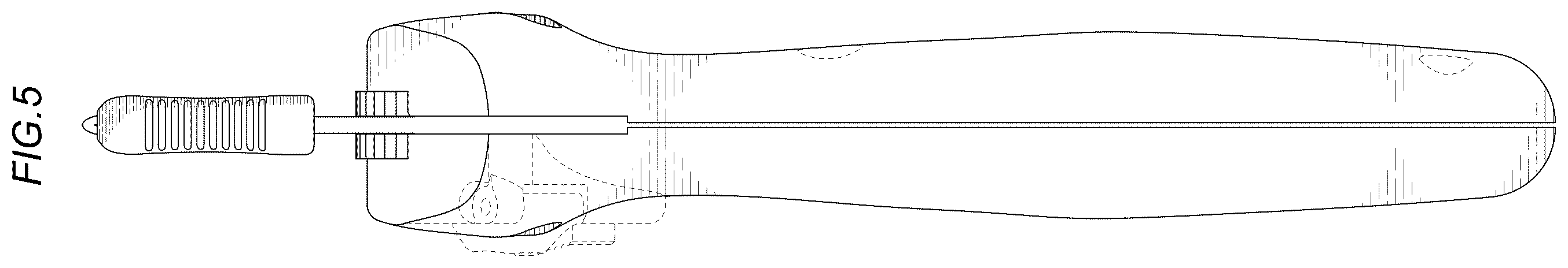 Patent USD1123556 Figure 5 – Sheath knife