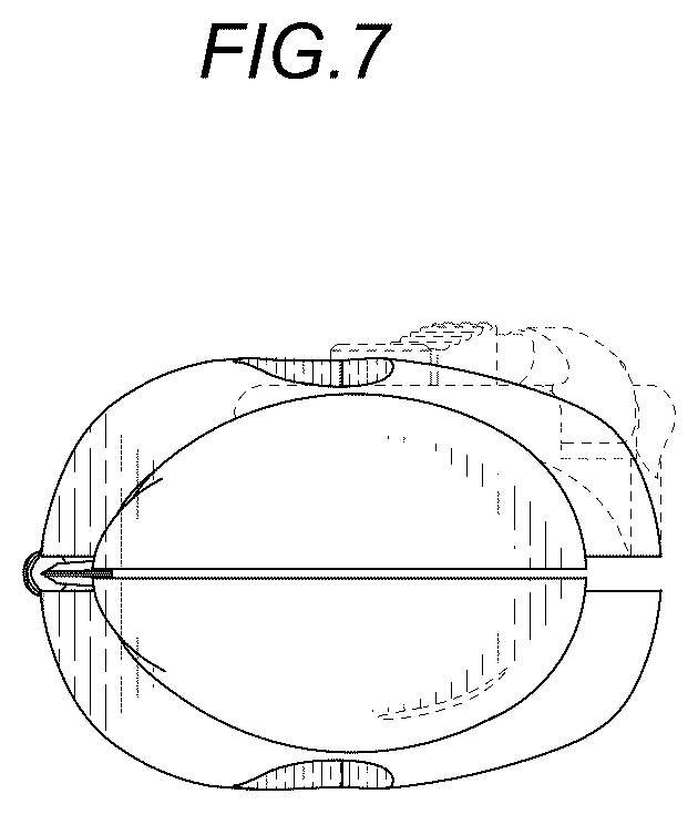 Patent USD1123556 Figure 7 – Sheath knife