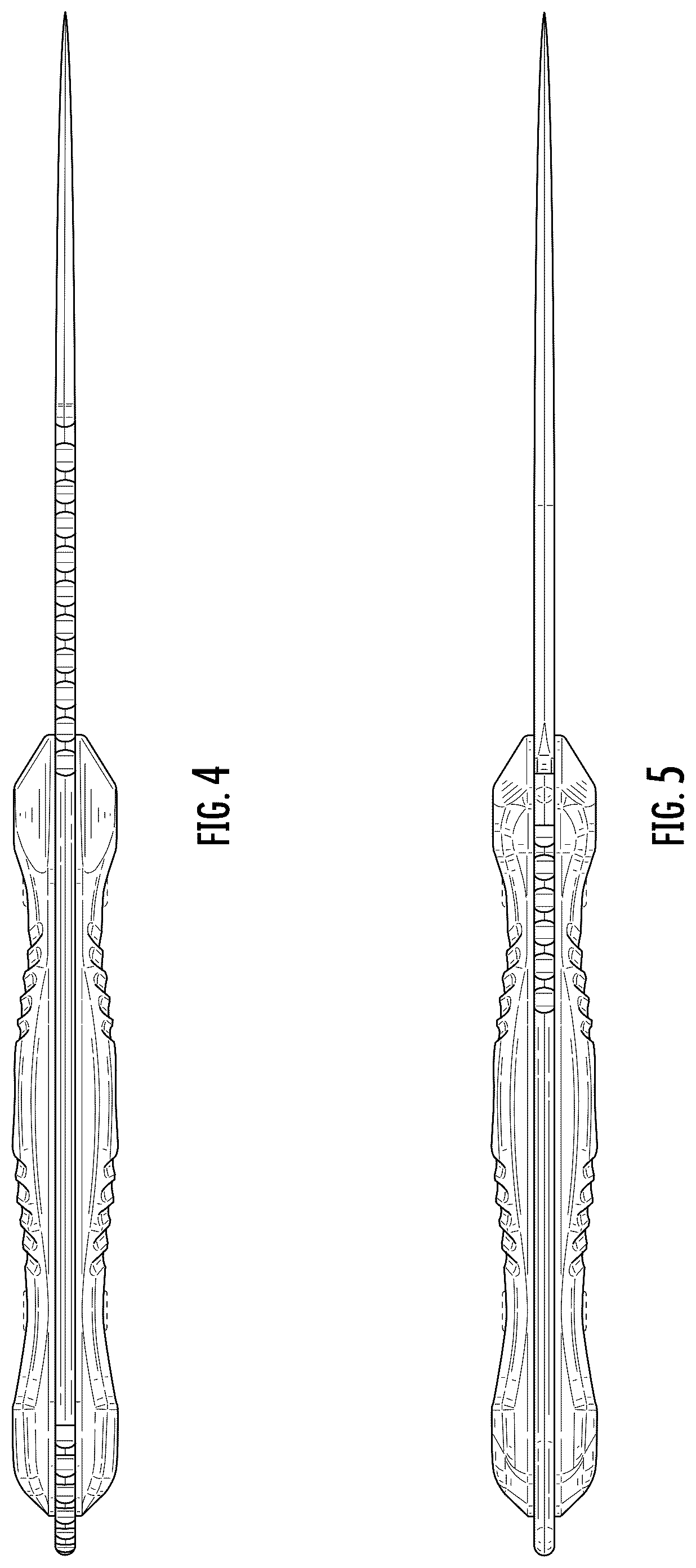 Patent USD1123557 Figure 4 – Fixed blade knife