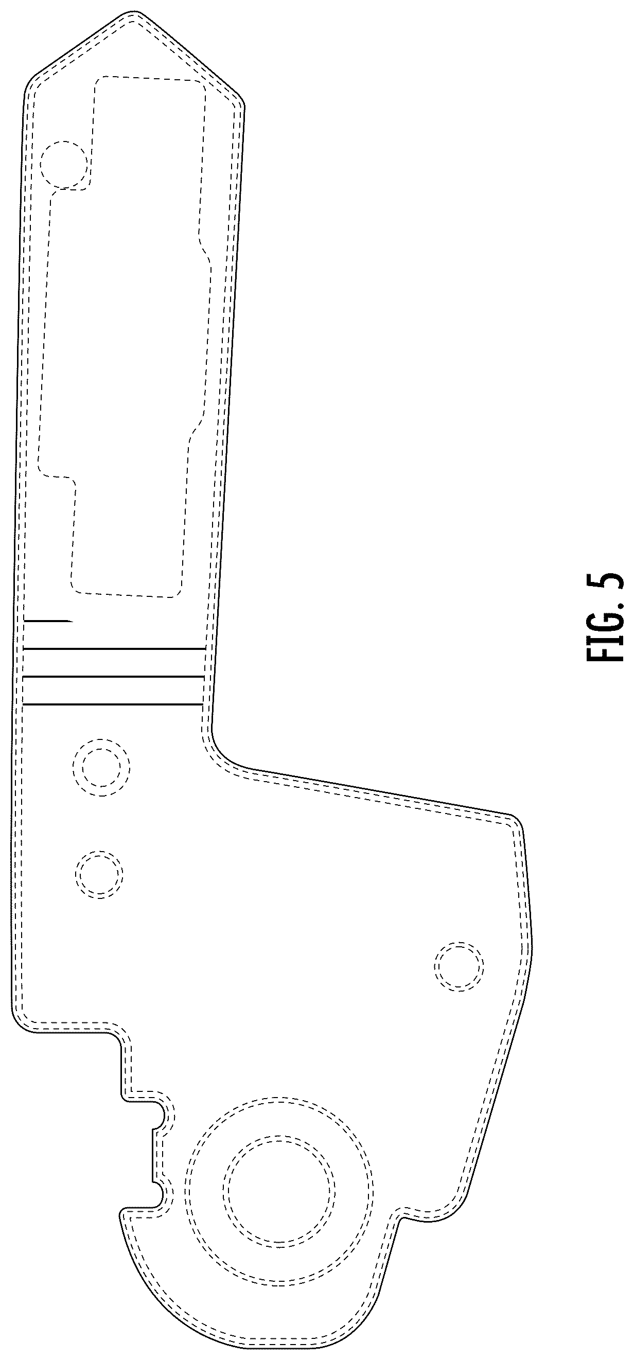 Patent USD1123558 Figure 4 – Knife blade holder