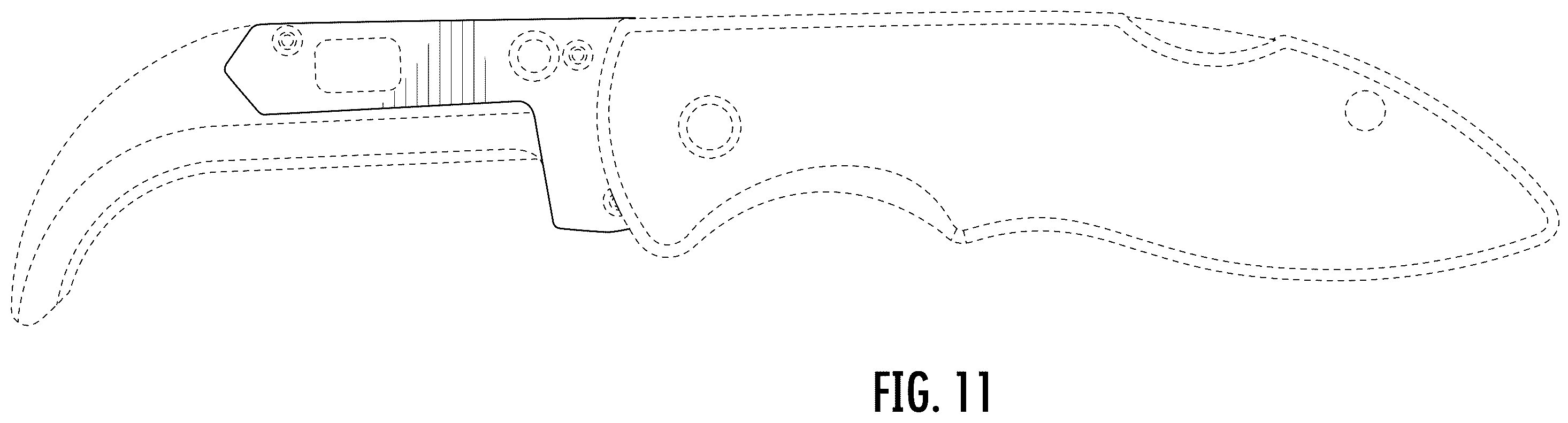 Patent USD1123558 Figure 9 – Knife blade holder