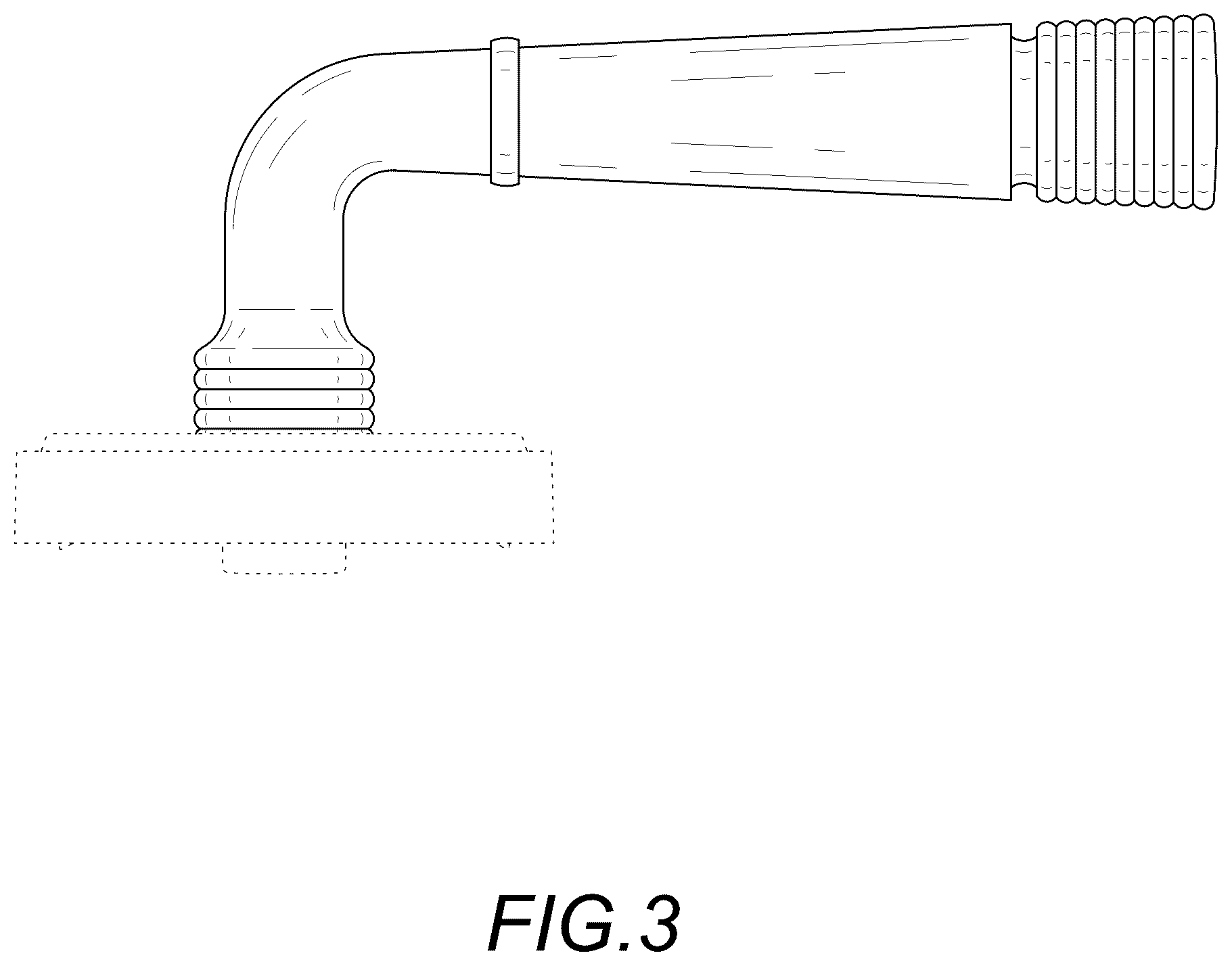 Patent USD1123562 Figure 3 – Door handle