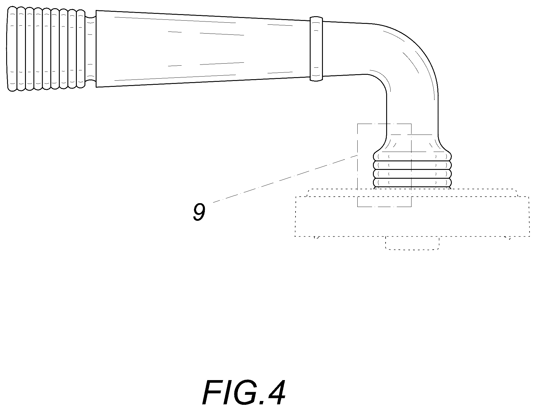 Patent USD1123562 Figure 4 – Door handle