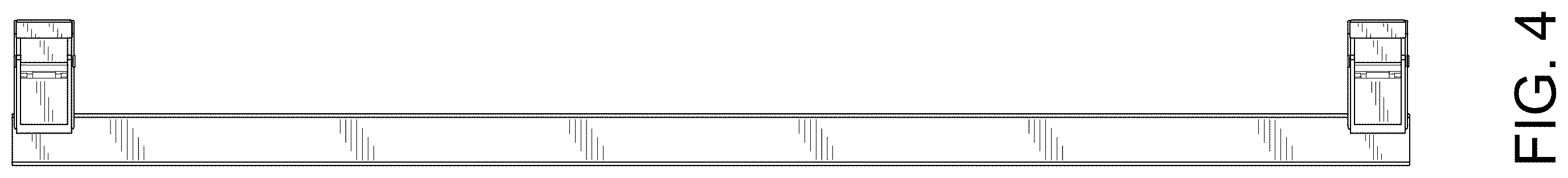 Patent USD1123563 Figure 4 – Door handle for beef refrigeration display cabinet