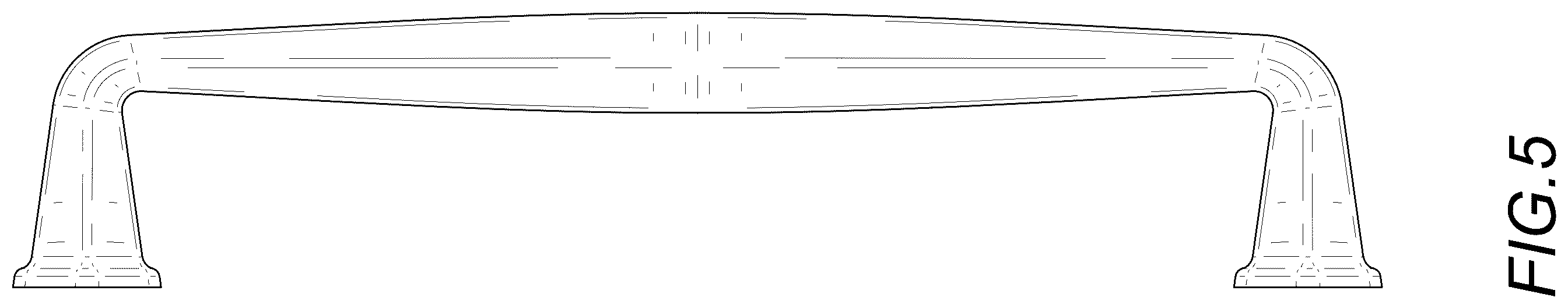Patent USD1123564 Figure 5 – Door handle