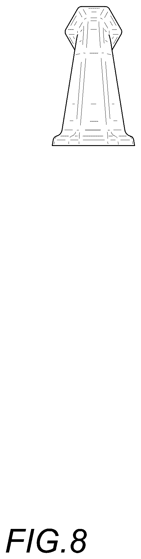 Patent USD1123564 Figure 8 – Door handle