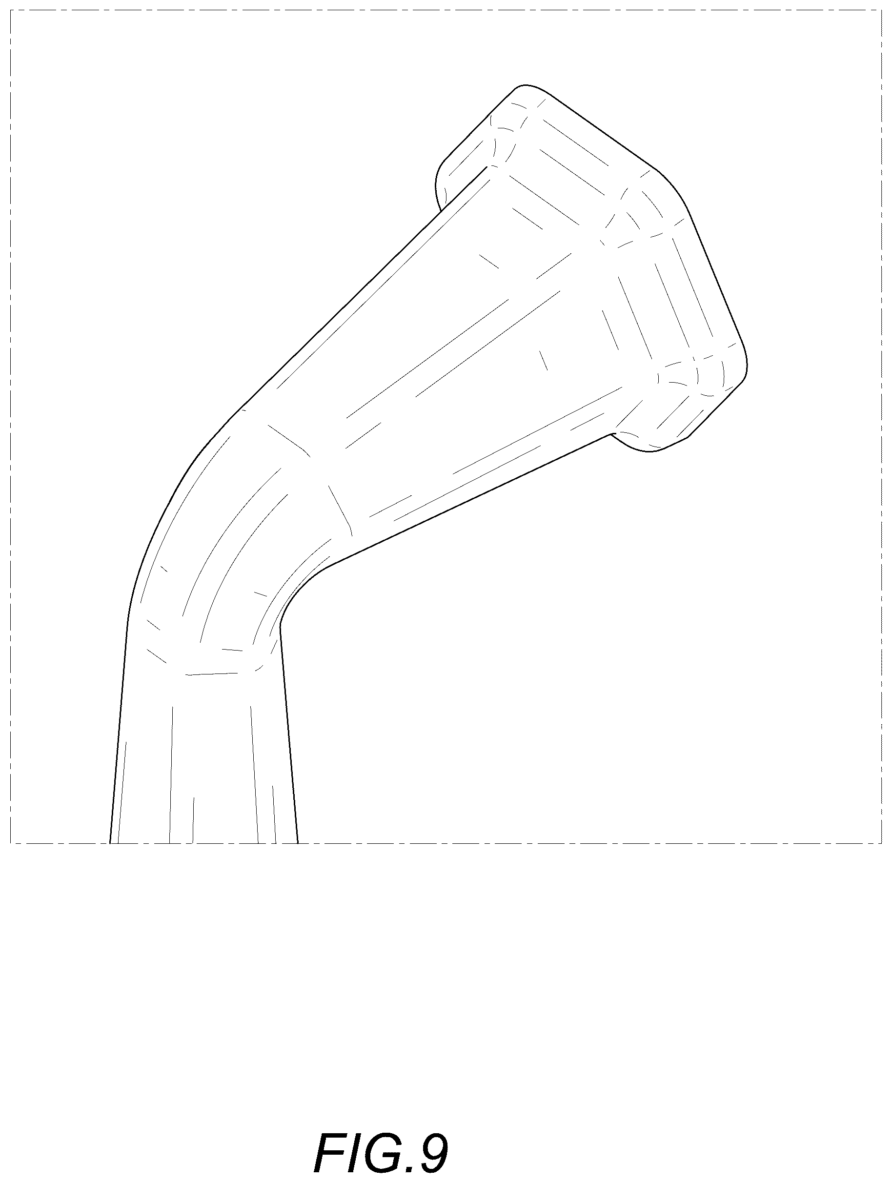 Patent USD1123564 Figure 9 – Door handle