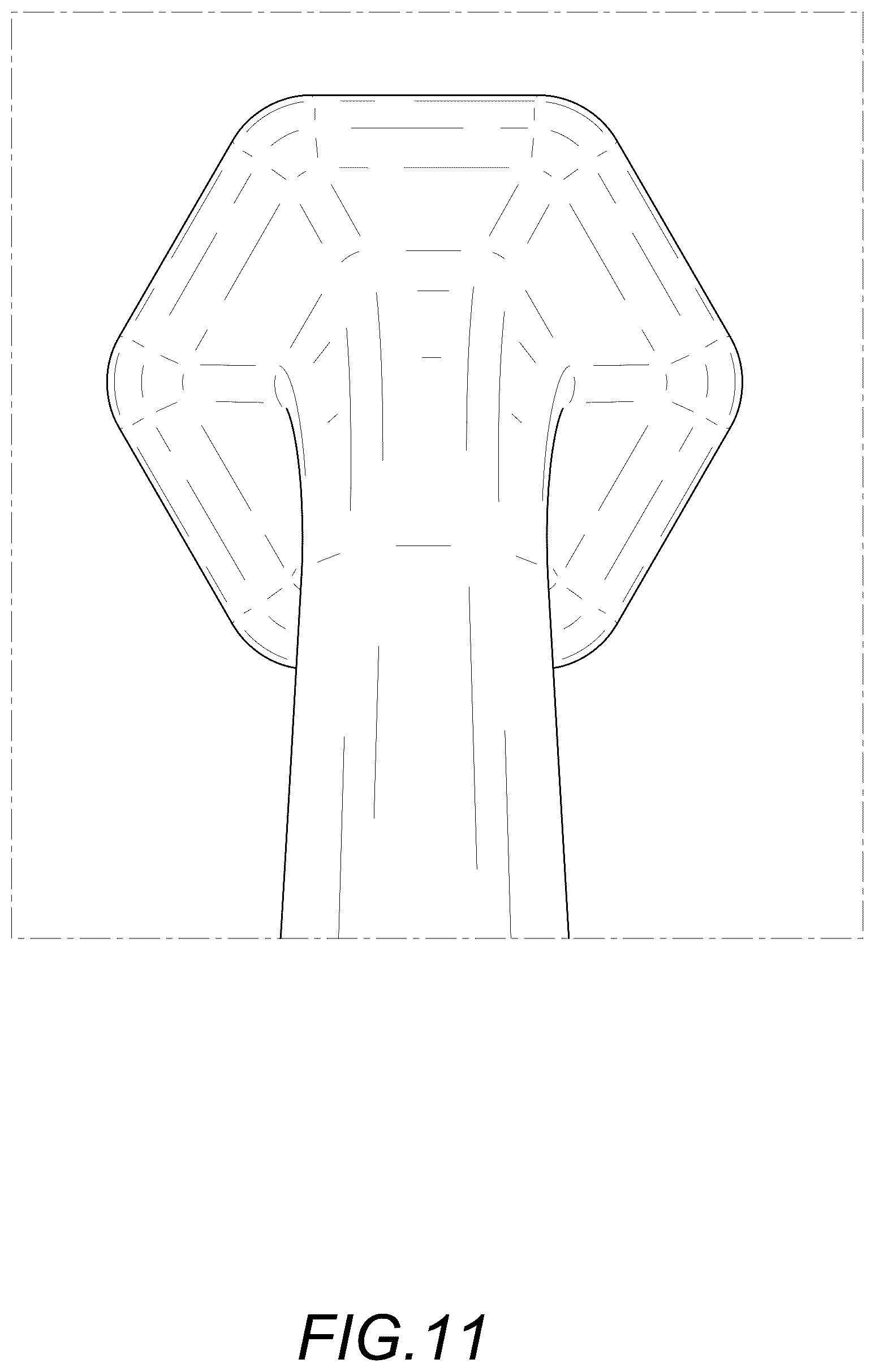 Patent USD1123564 Figure 11 – Door handle