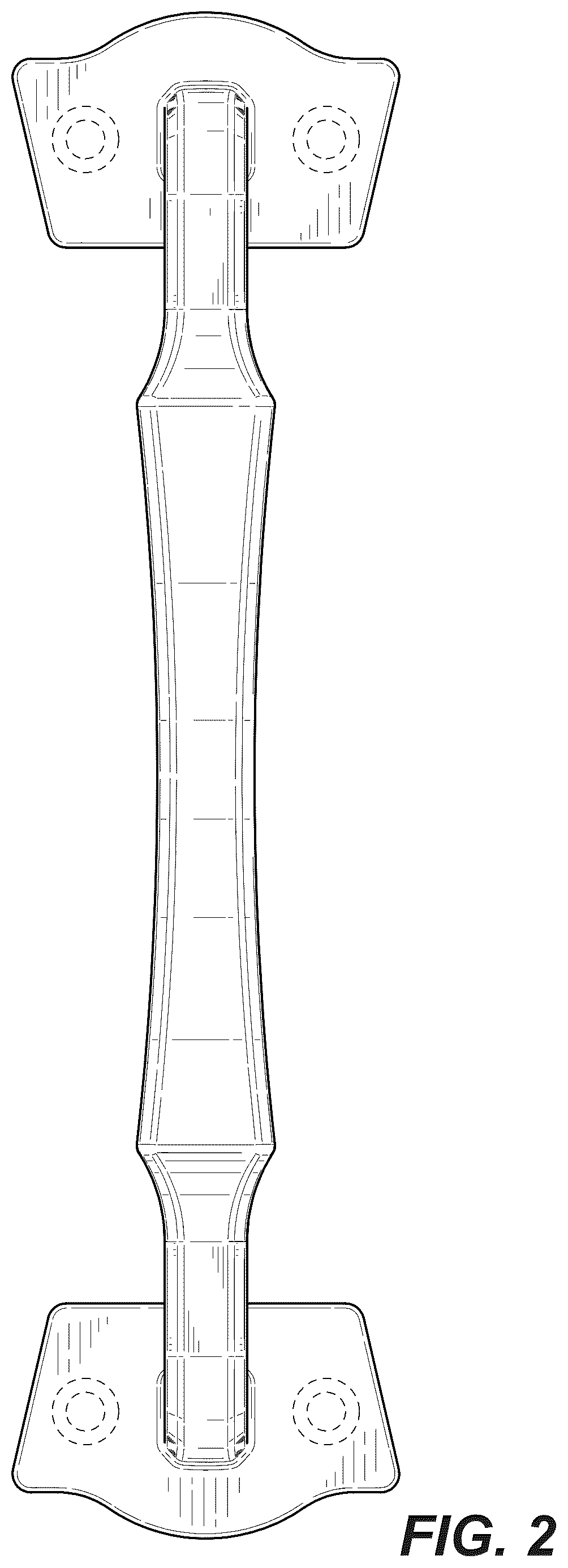Patent USD1123565 Figure 2 – Handle