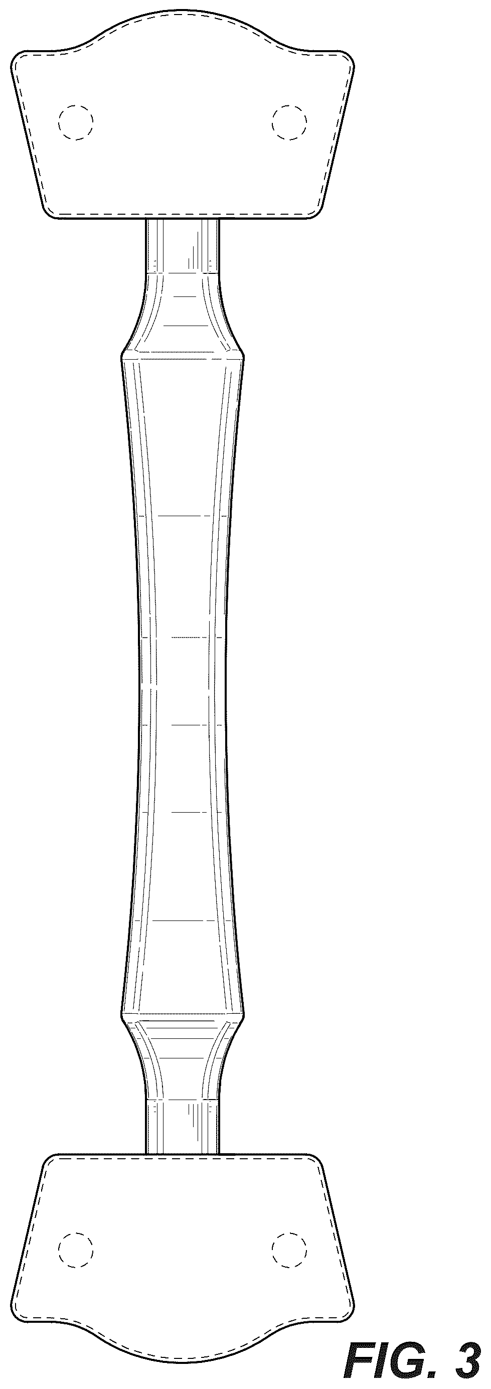 Patent USD1123565 Figure 3 – Handle