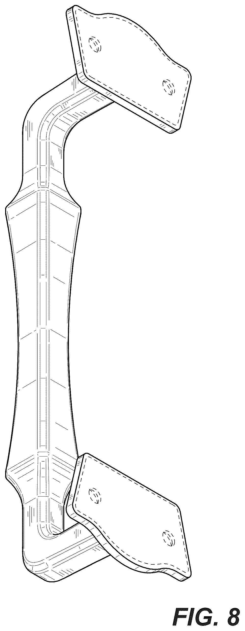Patent USD1123565 Figure 7 – Handle