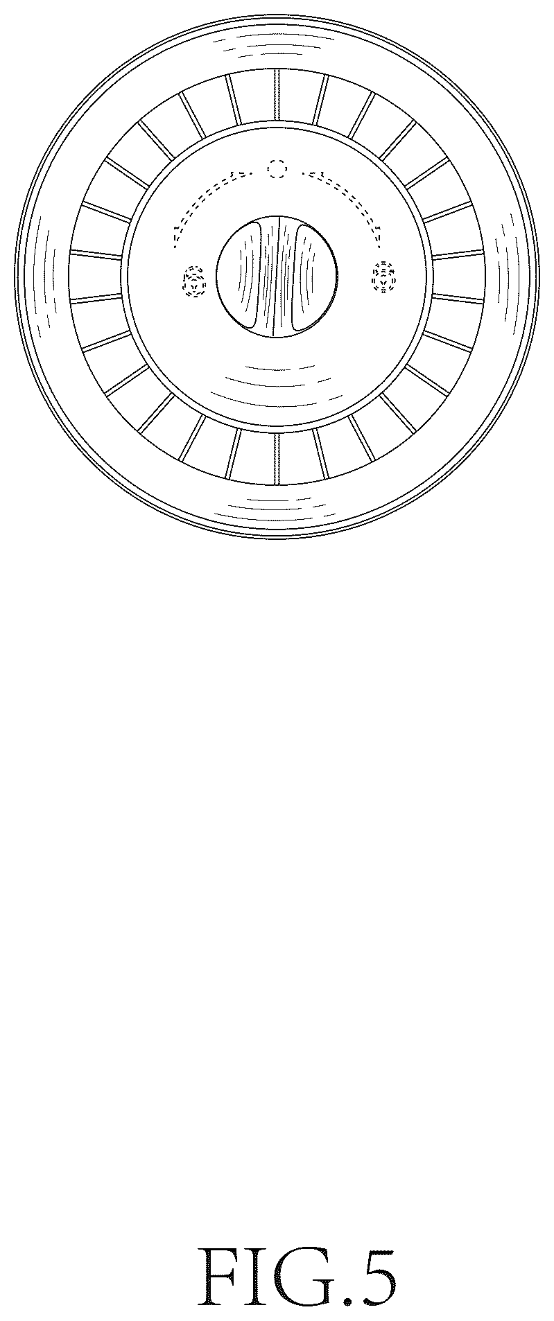 Patent USD1123567 Figure 5 – Smart door lock