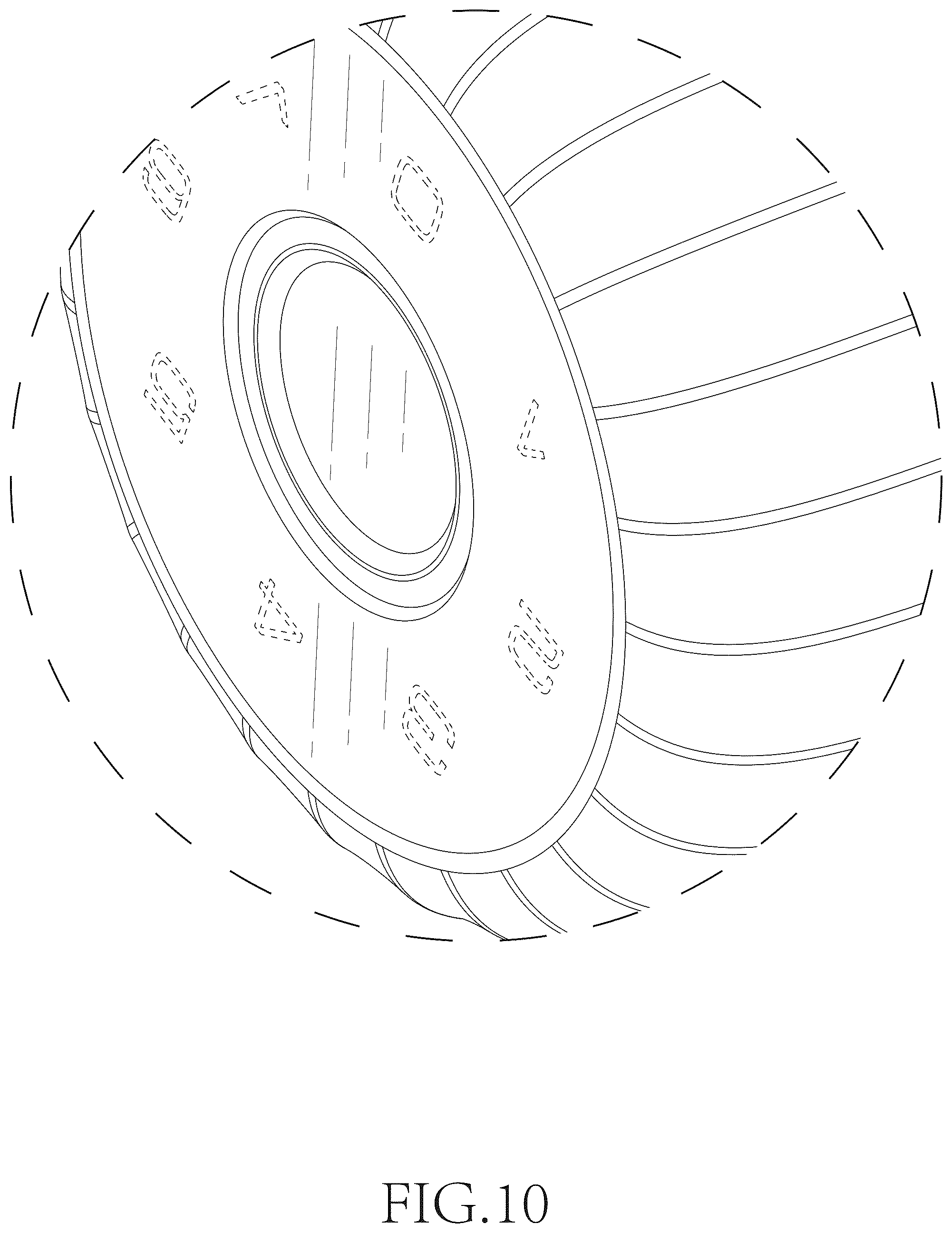 Patent USD1123567 Figure 10 – Smart door lock