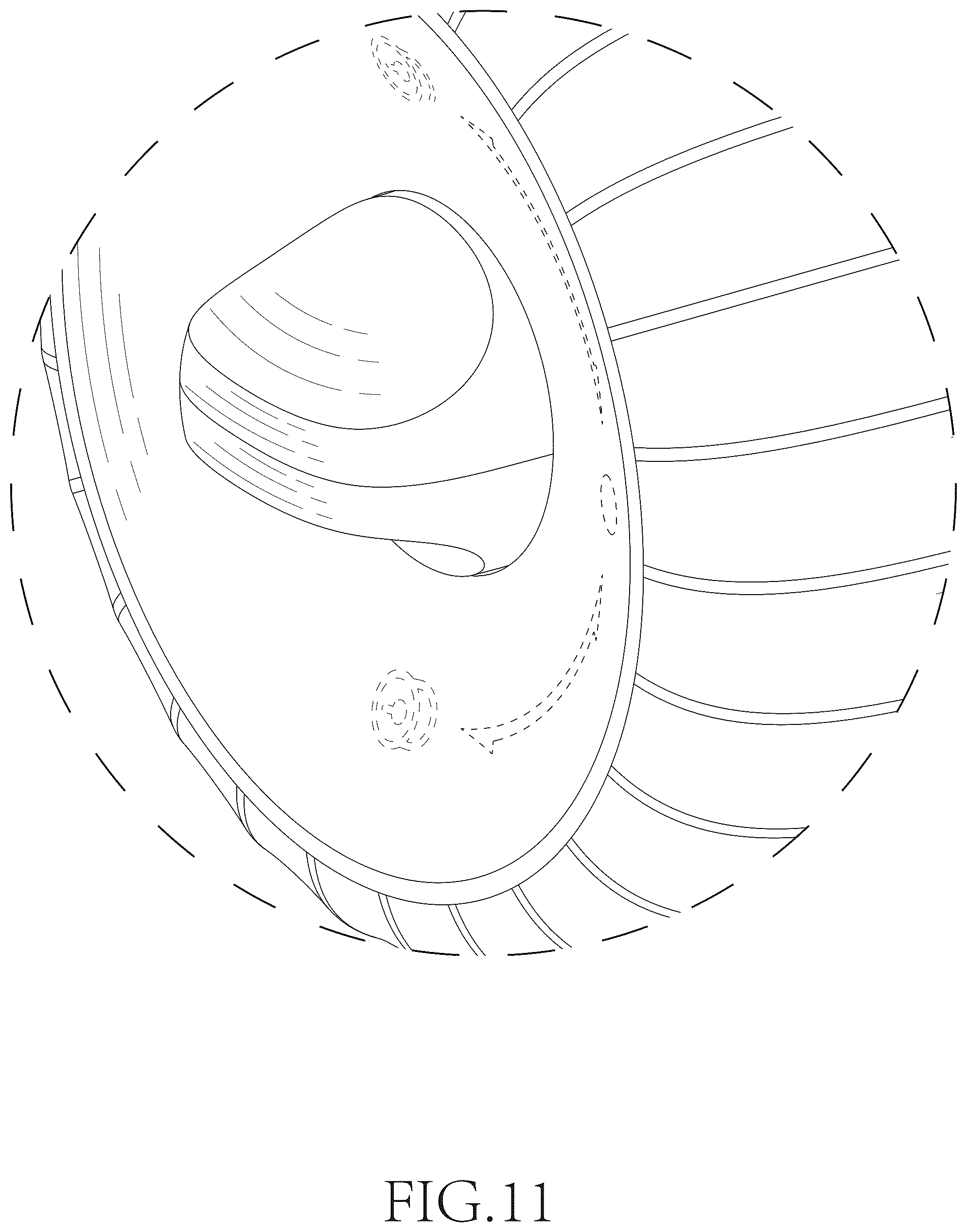 Patent USD1123567 Figure 11 – Smart door lock