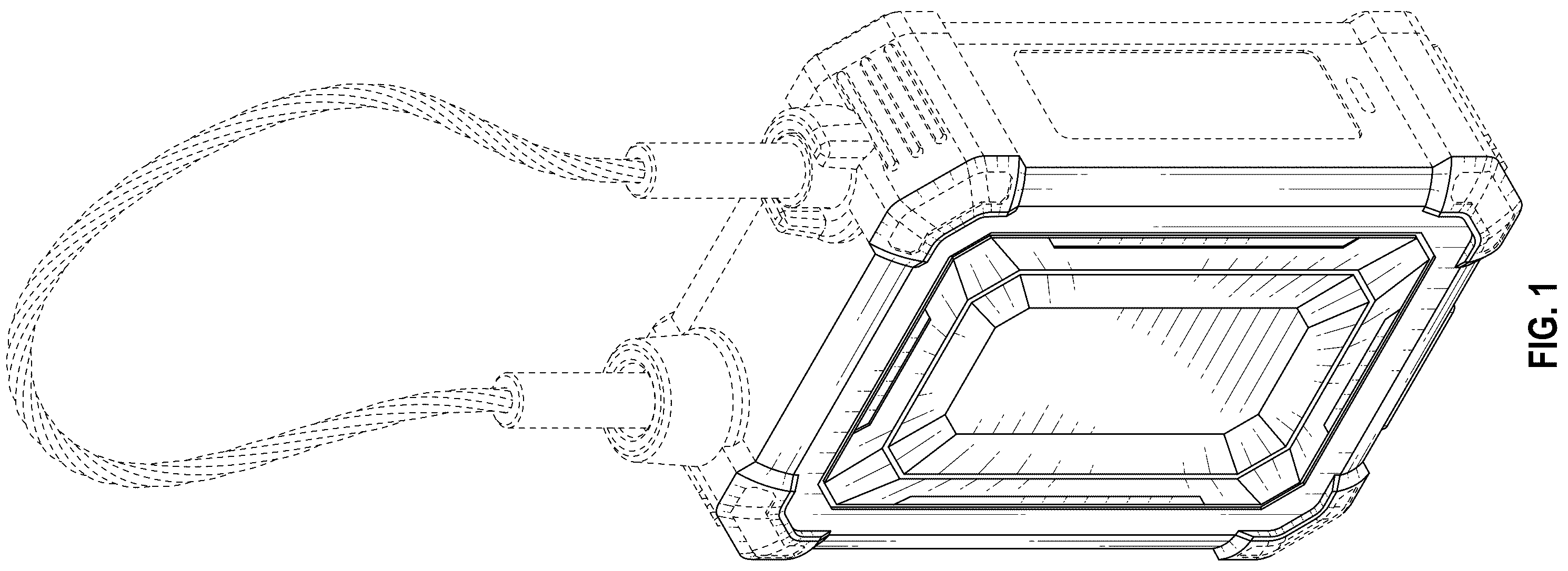 Patent USD1123569 — Lock — Figure 1