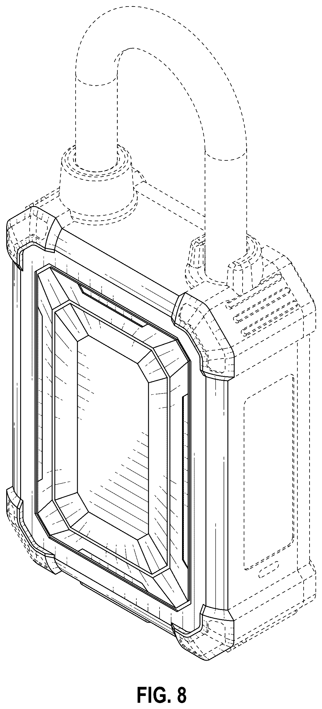 Patent USD1123569 Figure 6 – Lock