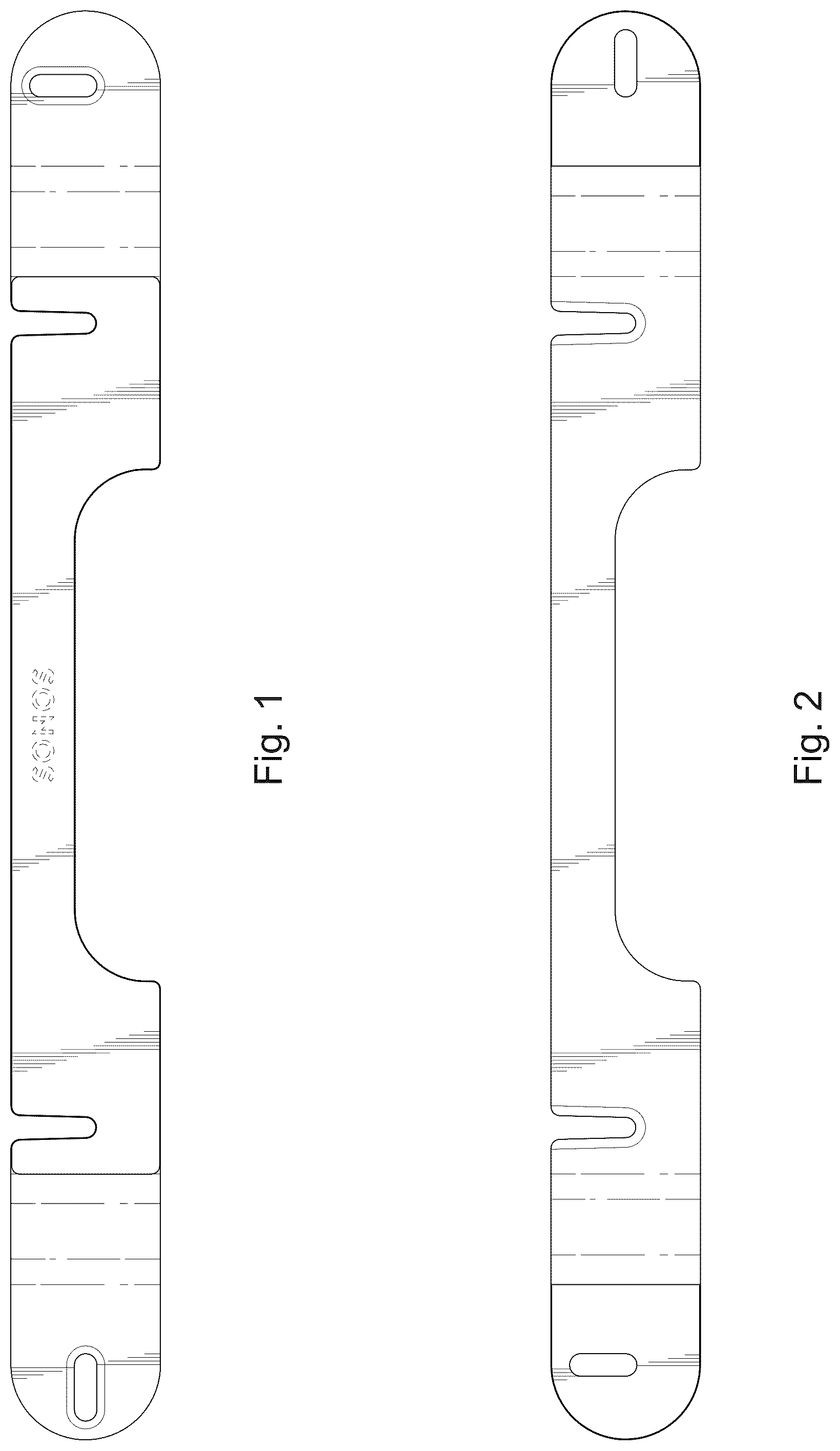 Patent USD1123572 Figure 1 – Wall mount for an audio device