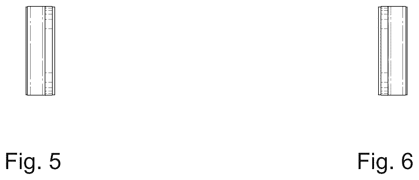 Patent USD1123572 Figure 3 – Wall mount for an audio device