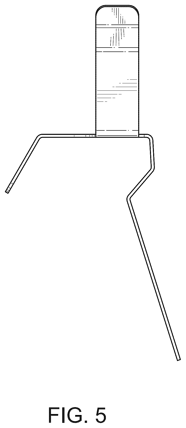 Patent USD1123573 Figure 5 – Screen mounting bracket
