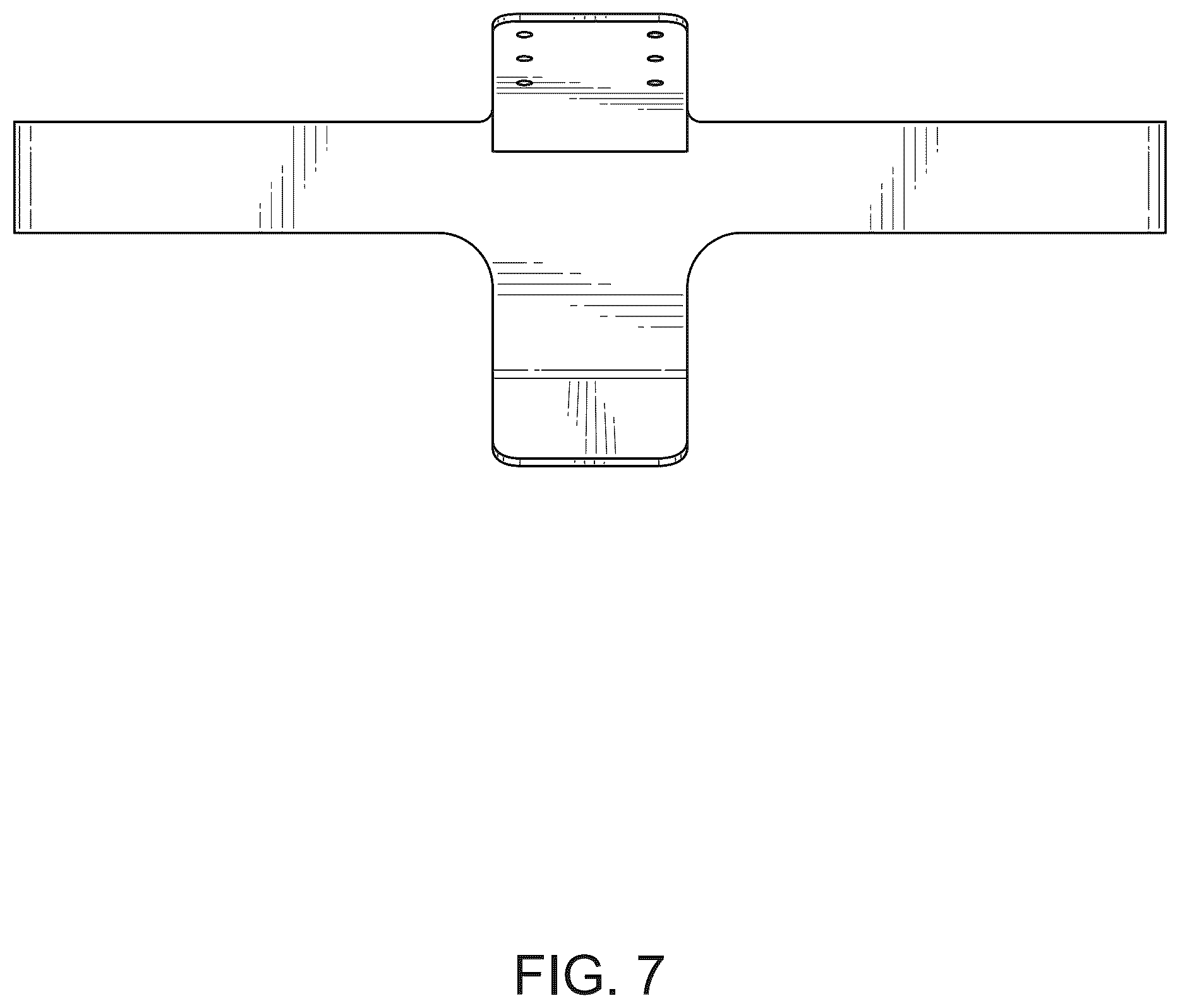 Patent USD1123573 Figure 7 – Screen mounting bracket