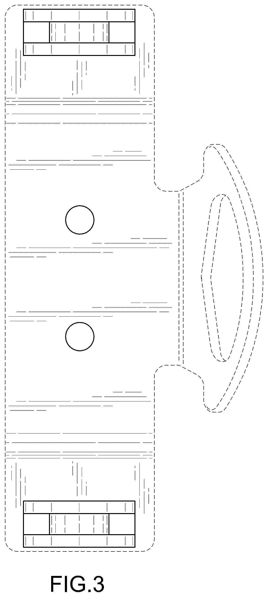 Patent USD1123574 Figure 3 – Mounting plate