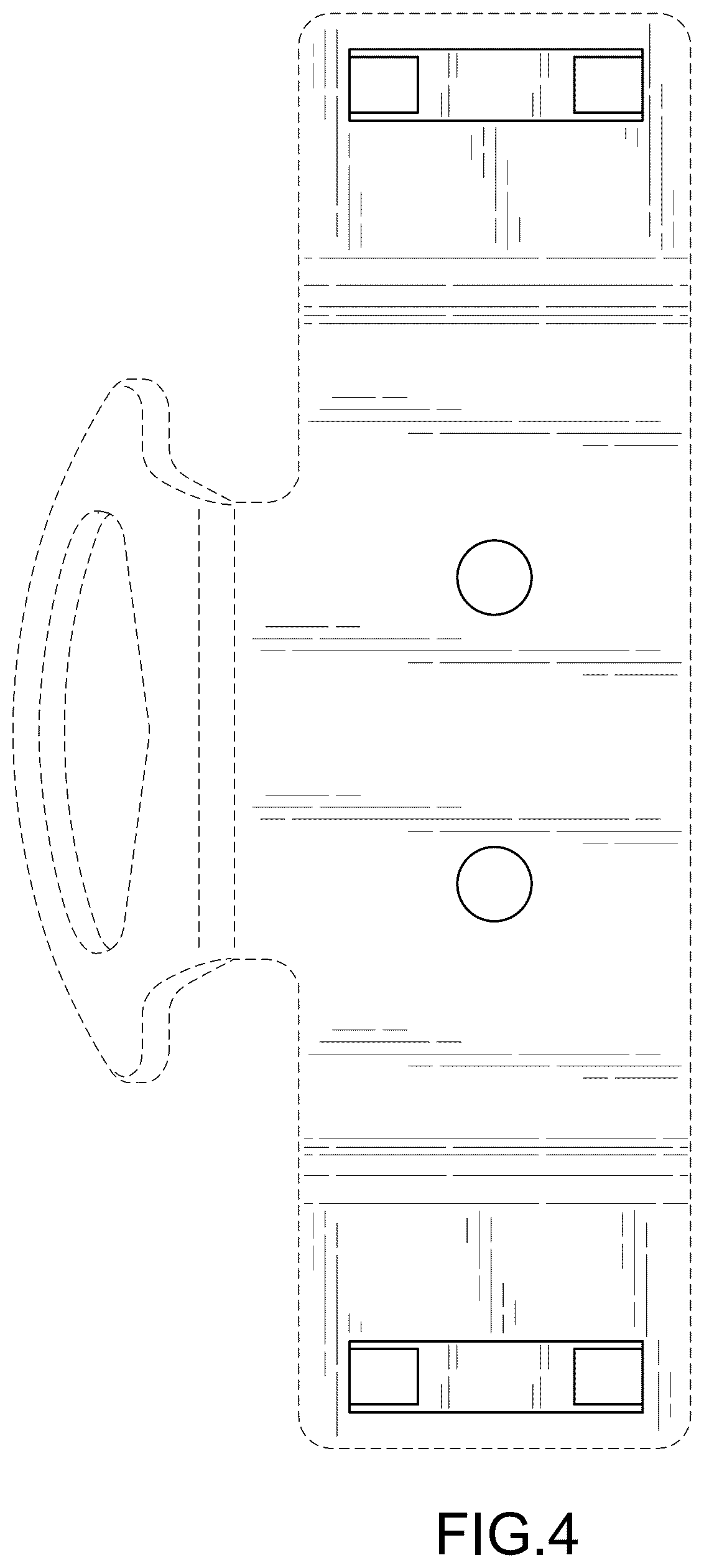 Patent USD1123574 Figure 4 – Mounting plate