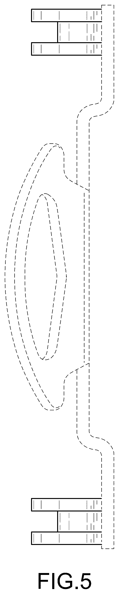 Patent USD1123574 Figure 5 – Mounting plate
