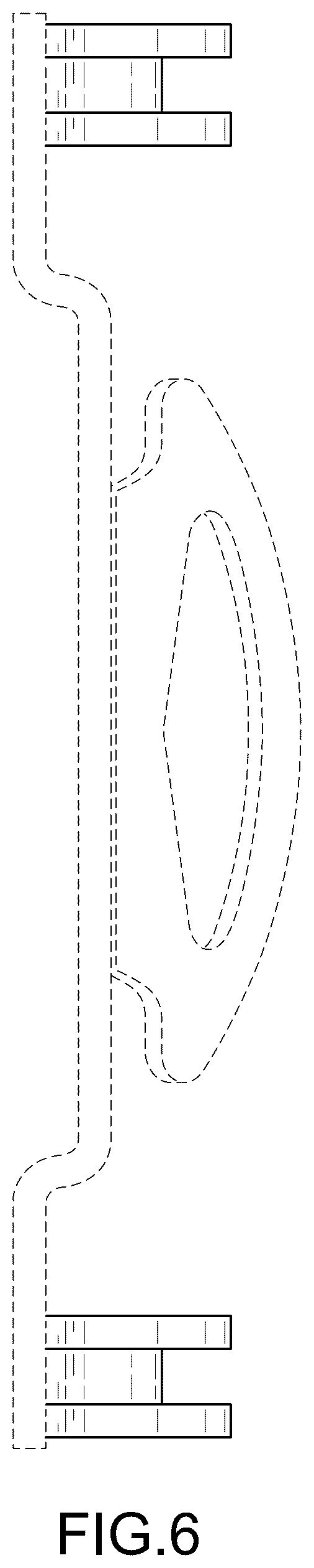 Patent USD1123574 Figure 6 – Mounting plate