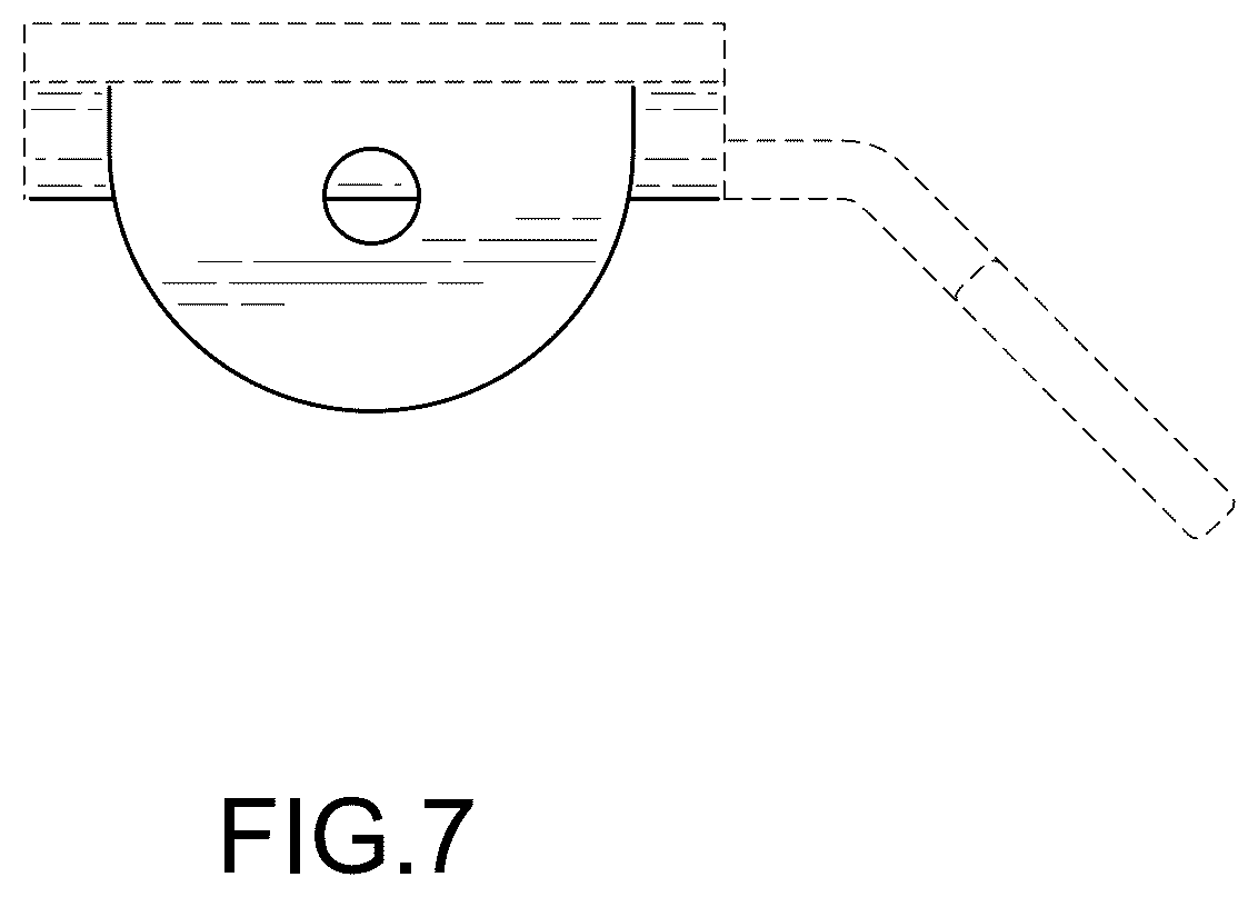 Patent USD1123574 Figure 7 – Mounting plate
