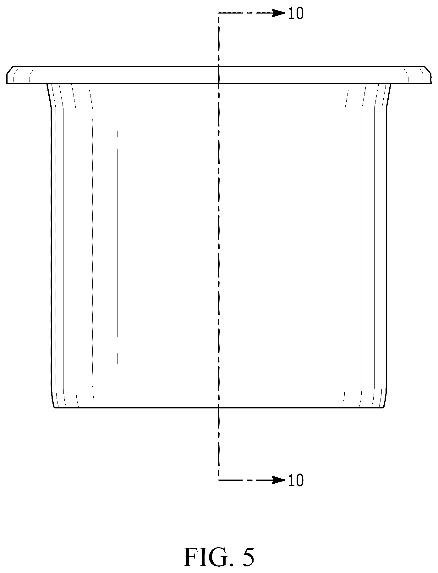 Patent USD1123575 Figure 5 – Core plate