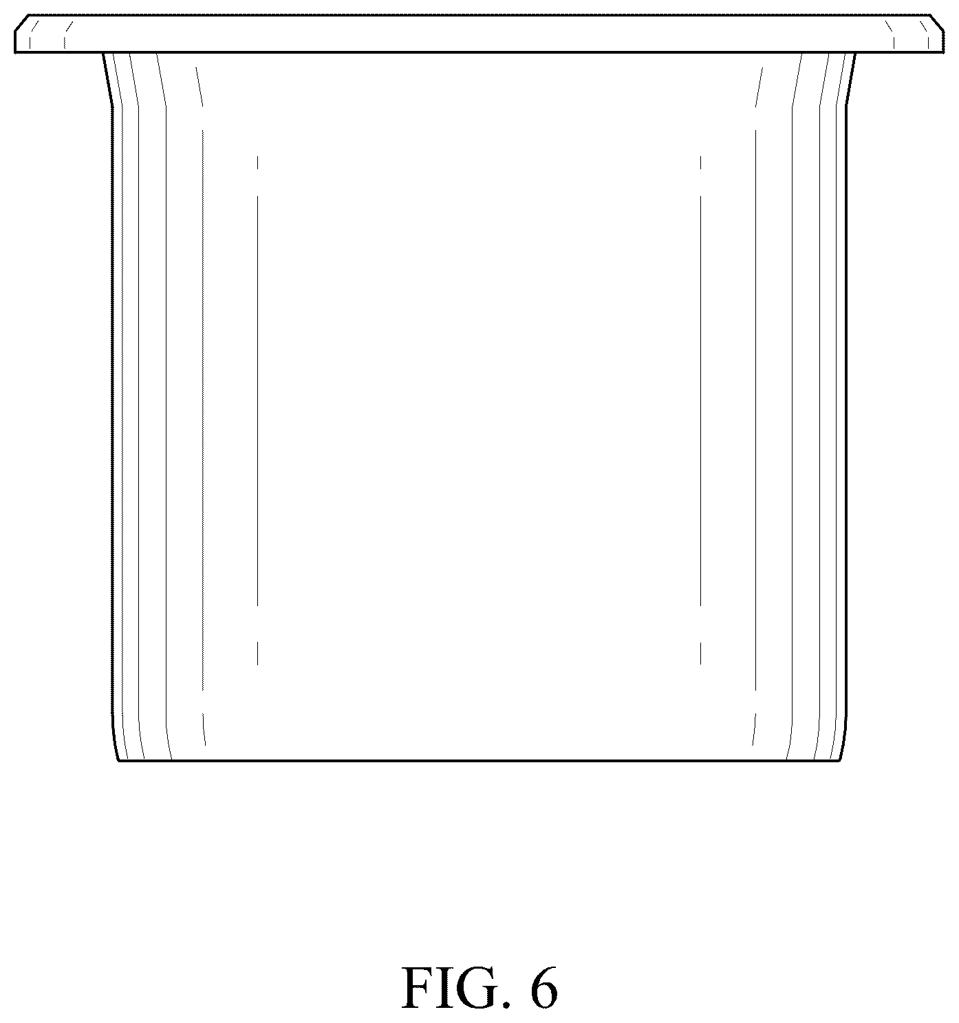 Patent USD1123575 Figure 6 – Core plate