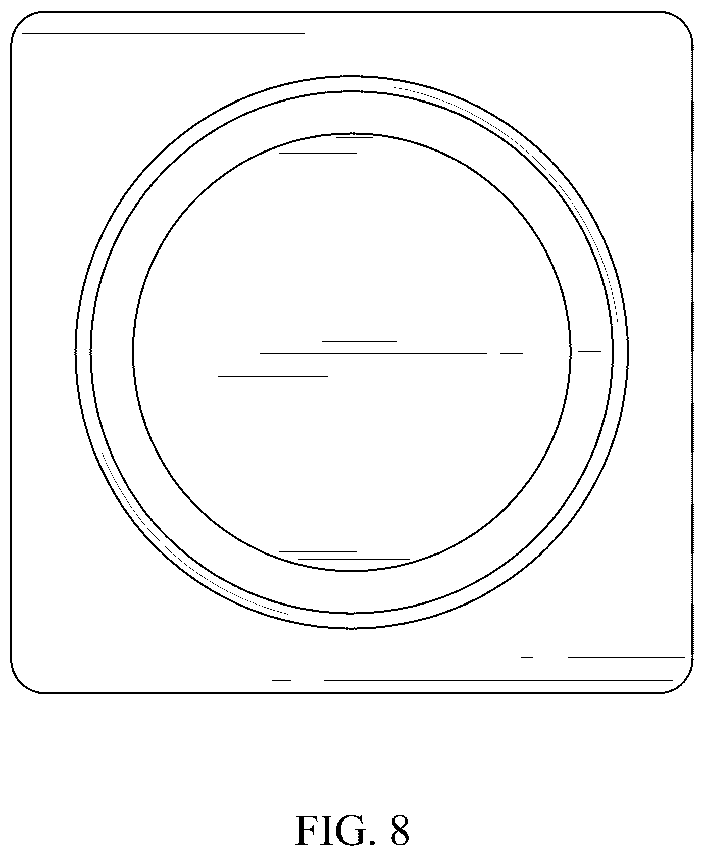 Patent USD1123575 Figure 8 – Core plate