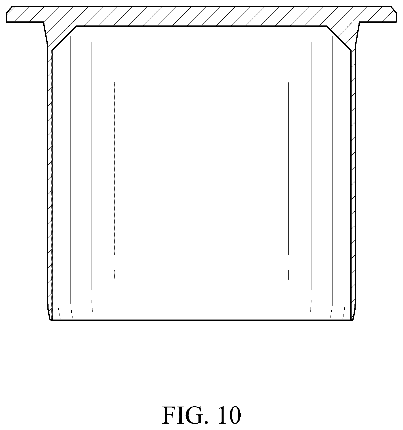 Patent USD1123575 Figure 10 – Core plate