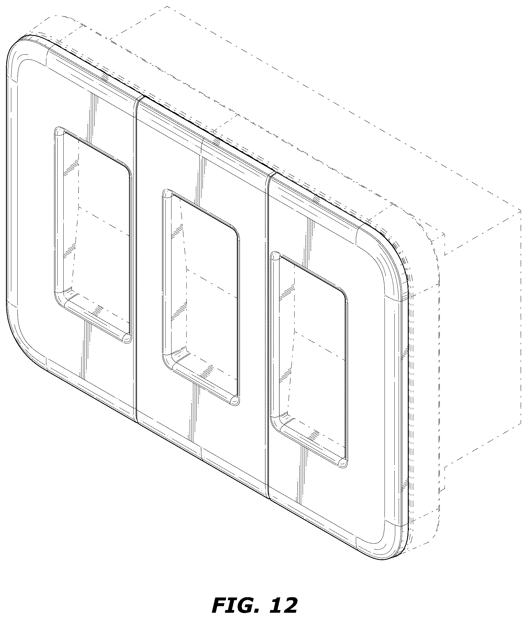 Patent USD1123576 Figure 9 – Light switch cover