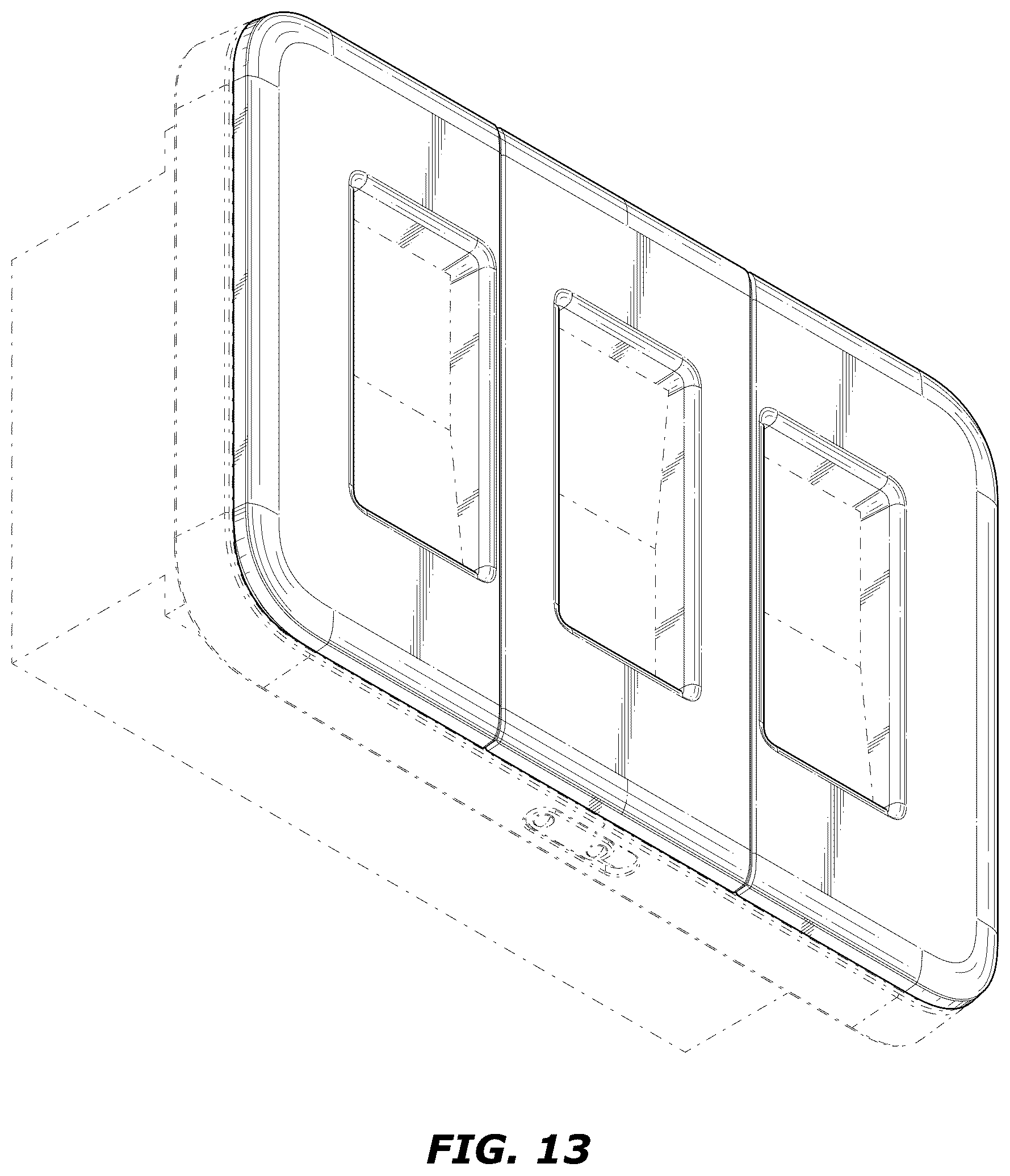 Patent USD1123576 Figure 10 – Light switch cover