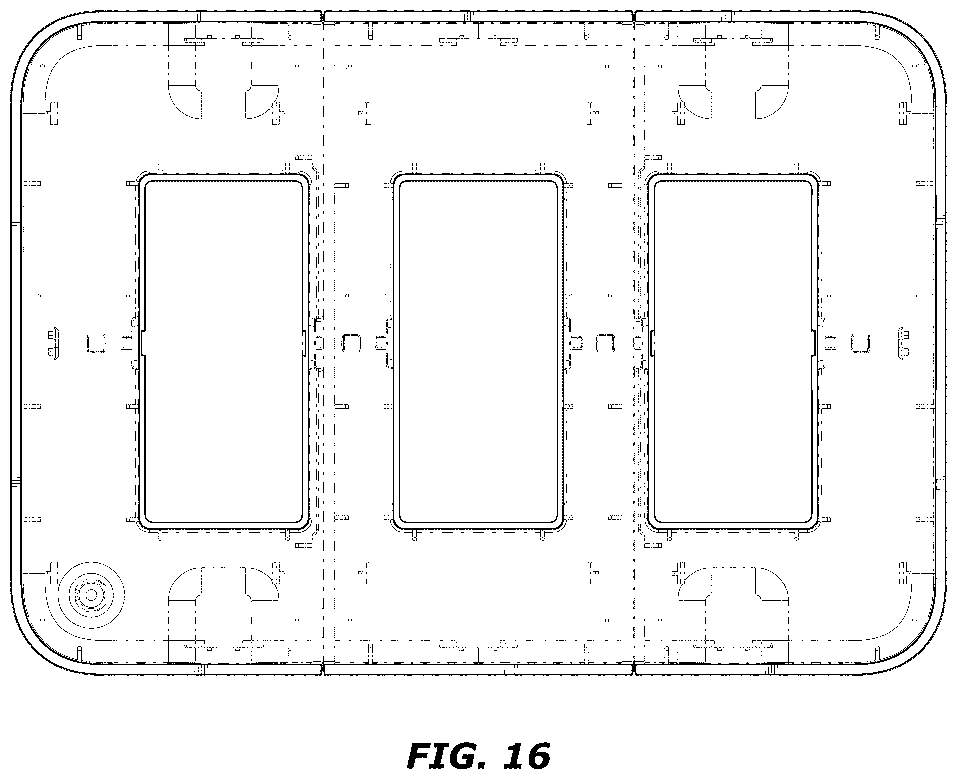 Patent USD1123576 Figure 13 – Light switch cover