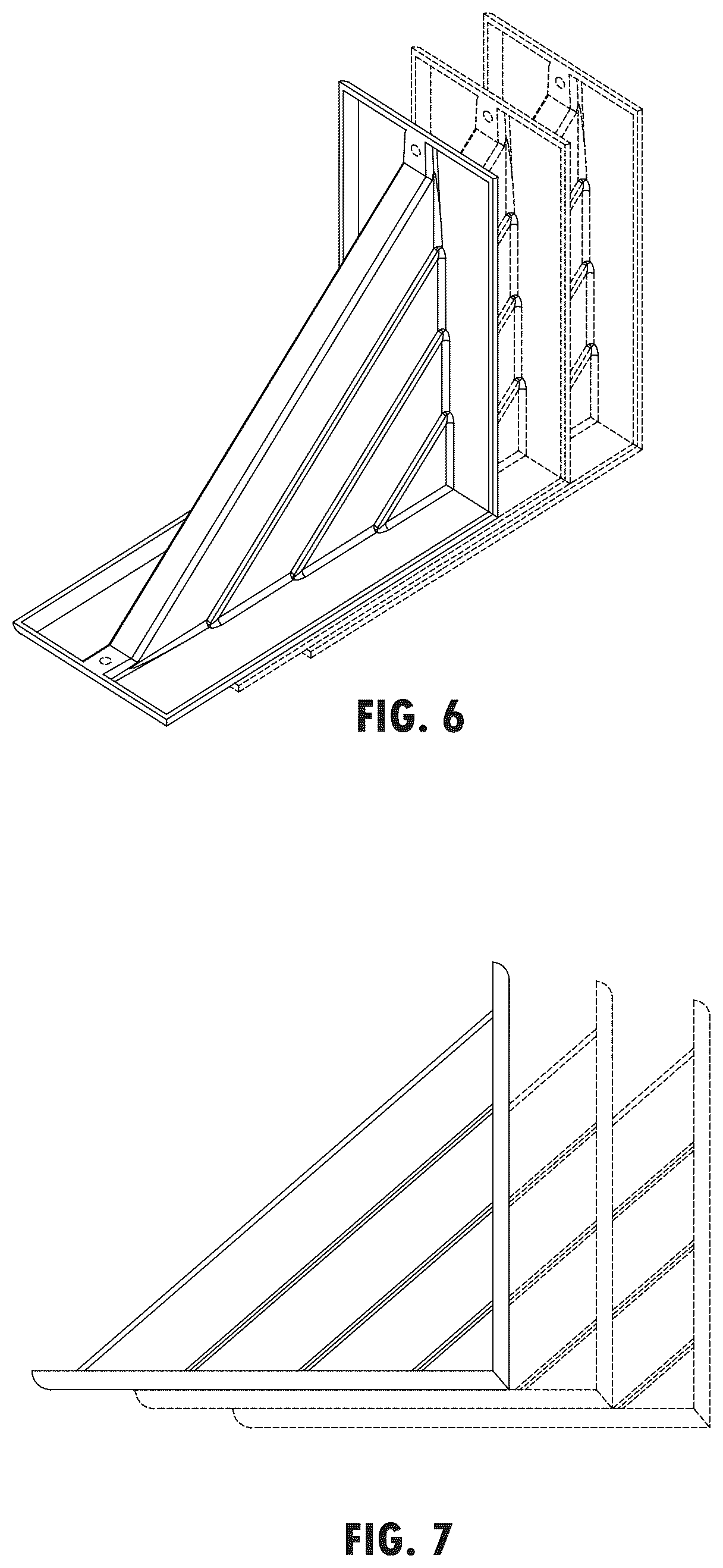 Patent USD1123577 Figure 3 – Form bracket for concrete panel form