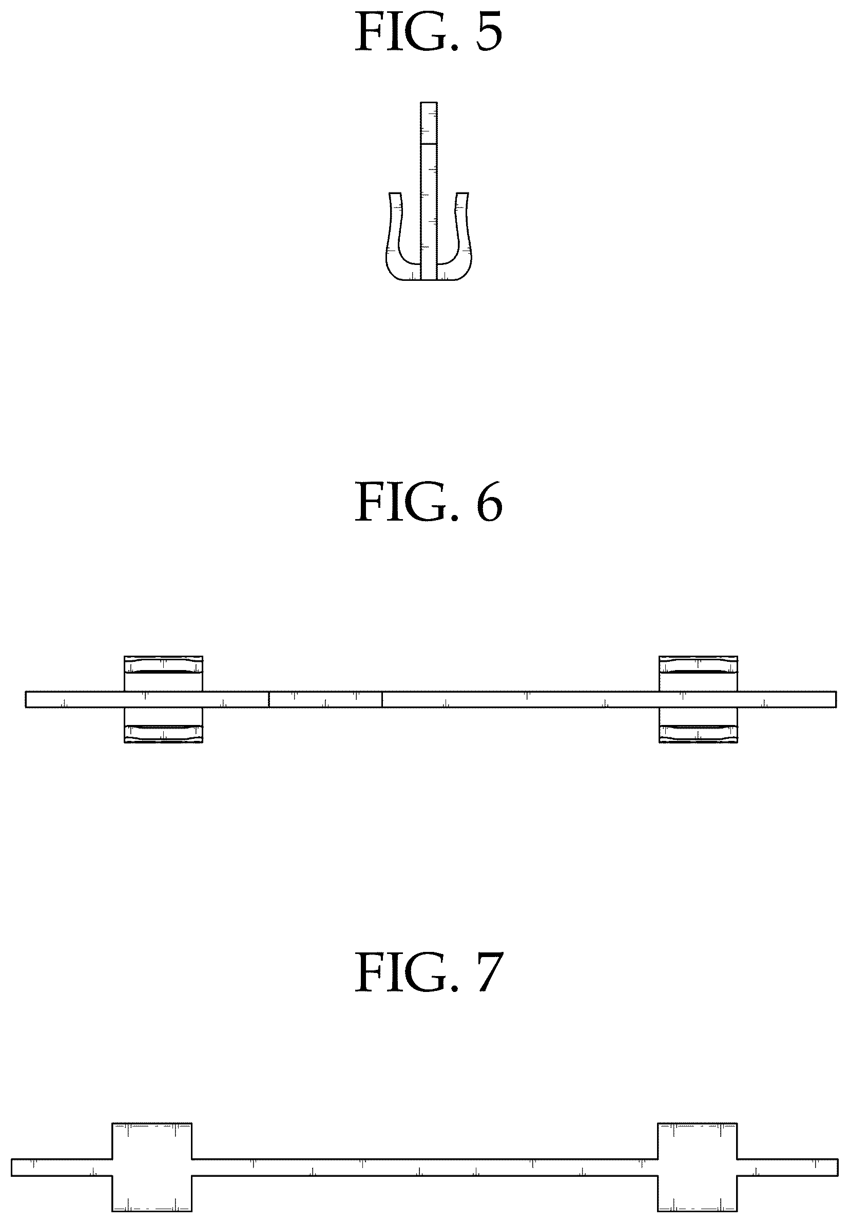 Patent USD1123578 Figure 3 – Vertical blind hanger